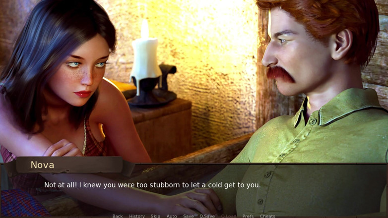 3D Cartoon Porn: Love Season 17 - Nova and Alex Naked Night Fun in Bed