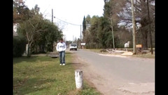 Gay 4 Pleasure: Mladý chlap vyzvednut na ulici ošukaný velkým černým pérem