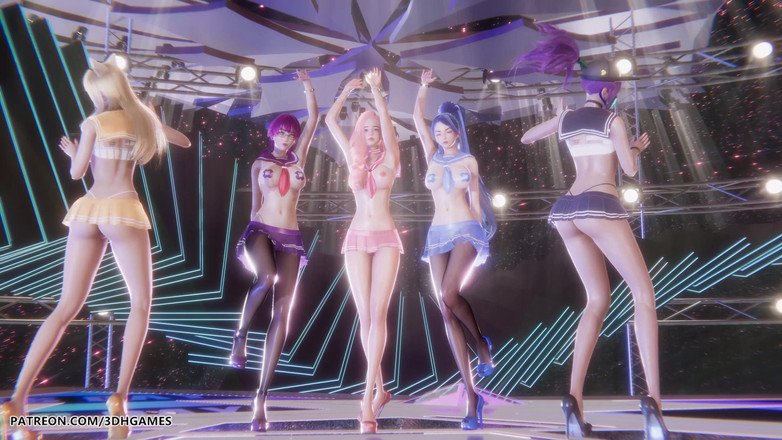 3D-Hentai Games: [mmd] 비밀 번호 - 전설의 섹시한 스트립테아스 리그 무수정 헨타이