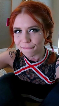 POV cheerleaderka analna zalana po każdej dziurze jebanie po szkole, anal kremówka