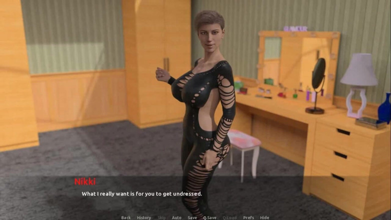 Dirty GamesXxX: Lawatan: Dia makan pepeknya, dia adalah MILF seksi dengan tetek...
