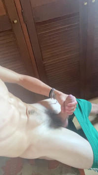 Young Guy Masturbates