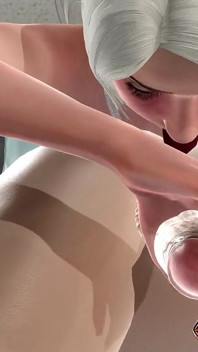 L’analingus intensif par une elfe fille de Chrismas me rend si difficile à exploser, animation 3D
