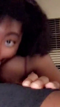 Sneaky Blowjob His Big Black Cock Down My Wet Throat Pornbox Say Im the Goat