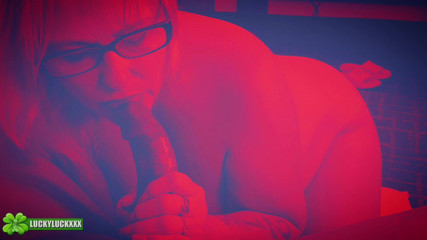 Lucky Luck XXX: Lucky girl Brynn - Red Light Special POV Blowjob Experience