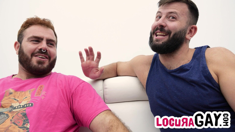 ScruffyStocky: Hluboký rimjob, vrtaný surový, ústa plná nákladu