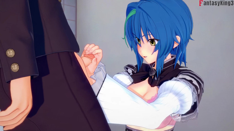 Fantasy king: Xenovia en Issei neuken in de badkamers, Rias komt erachter -...