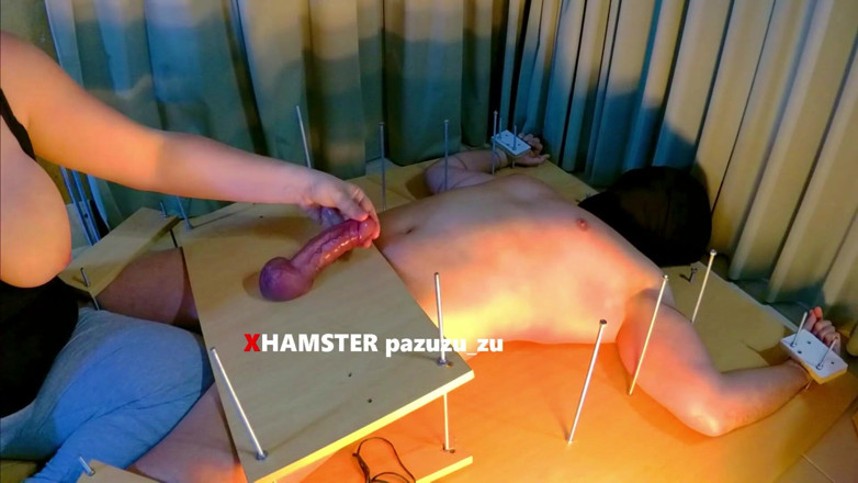 Pazuzu_zu: Feet tickling + cbt + tease handjob + ruined orgasm + post orgasm