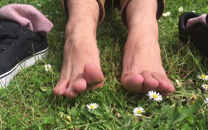 Manly foot: 在赫本泉水的脚的乐趣 - manlyfoot