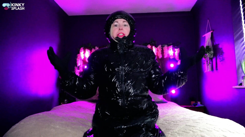 UKCuteGirl Lucy Lauren: Shiny Wetsuit Succubus Invades Your Bed to Drain You