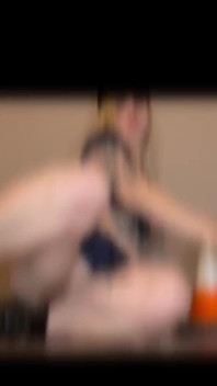 Naughty Police Officer Fucks a Massive Cone Dildo Get It Here