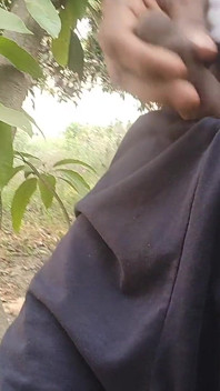 Forest Public Indian Boy and Handjob