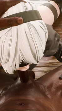 Tekksex 2b BJ lahodná děvka zezadu polykání velkého černého ptáka žíznivé ústa hardcore sex
