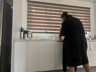 Playing with My Maid's Ass Then to the Fucking Spot Part 1