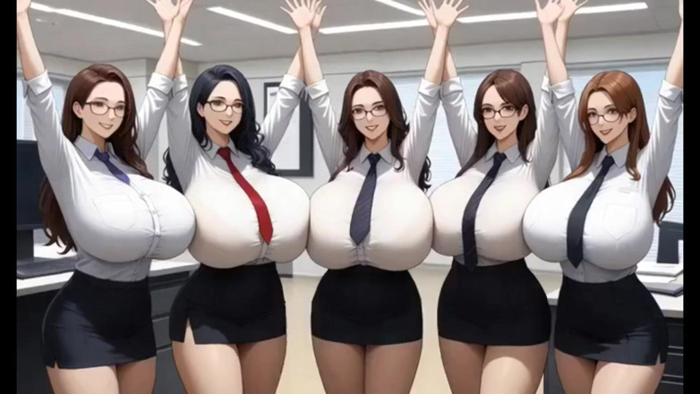 Hot girl dancing: Tette lesbiche in ufficio, Animazione I