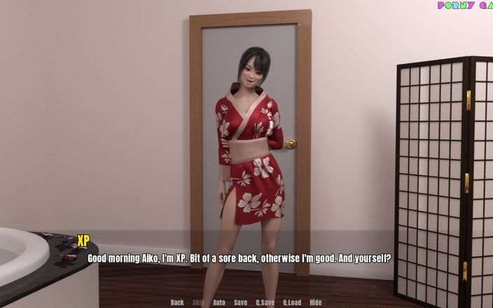 Porny Games: Grandma's House by Moonbox - 飛行機でのセックス、ハッピーエンドマッサージ1