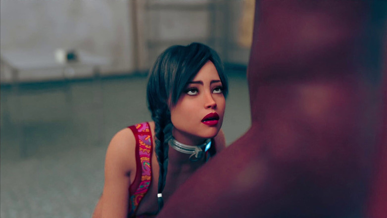 Femboy Maaya: En bedårande liten sissy flicka som ger deepthroat avsugning och...