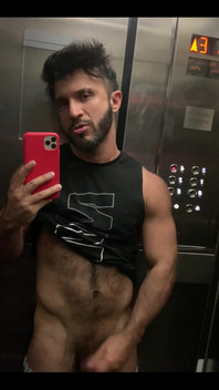 Delicious straw in the elevator…