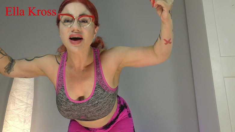 Ella Kross: 내 근육을 패자 숭배! HD Mp4