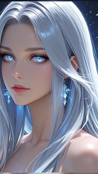 Королівська спортивна красуня, портрет елегантної фантастичної королеви Ай Арт слайд-шоу