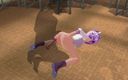 H3DC: Une étudiante hentai en 3D se fait enculer par terre dans la...