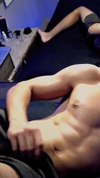 MEN- Since Dante Colle is all alone in his camper, he's been masturbating more than ever before