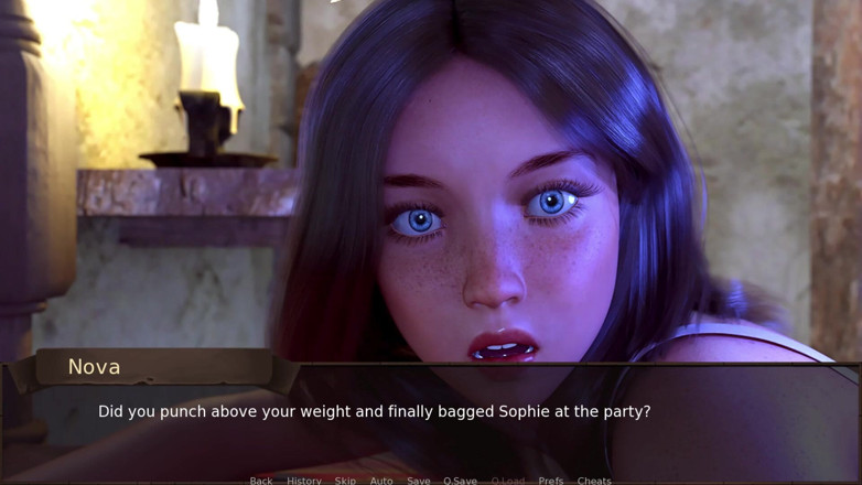 3D Cartoon Porn: Love Season 17 - Nova and Alex Naked Night Fun in Bed