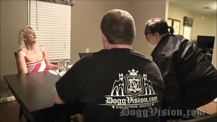 DoggVision: Squirting stepmom fucked my stepbrother and my boyfriend