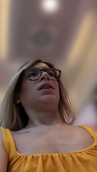 Wetting in Shopping Mall Pee and Mouth Piss