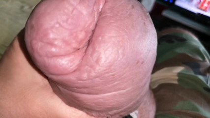 Monster_Meat_: Fingering playing the hard Rock erection