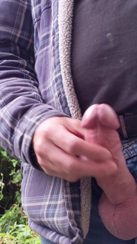 Masturbating Outdoors - Showing off for Neighbours Wearing Jeans Talking Dirty and Cumming - Rockard Stepdaddy