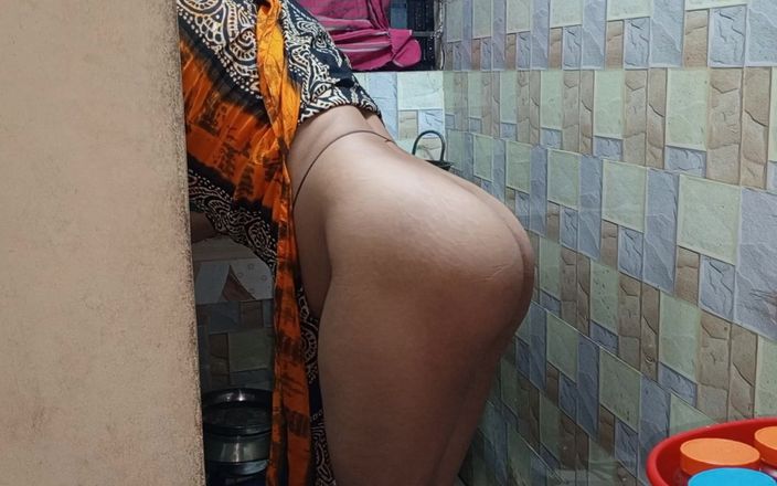 Dhaka studio: Follando madrastra en la cocina, sexy madrastra folla como una...