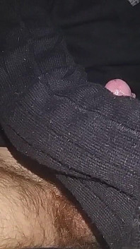 Ich Wichst Meinen Großen Haarigen Schwanz Ab - Latexhandschuh