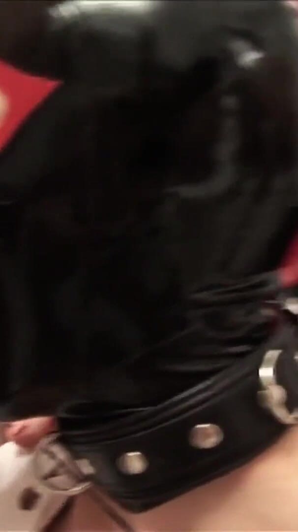 Slave slut tied up and humiliated by her lesbian partner in front of two other cocks to suck (Porn XN)