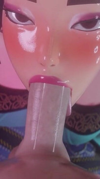 [Kpop Pemburu Setan] Animasi 3d zoey nyepong kontol ceroboh