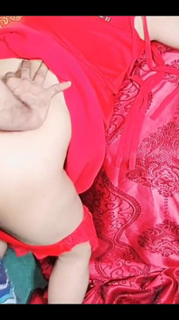 Big Dicked Electrician Rough Anal Fucking Blacked Hijab Red Dressed Indian Muslim Teen Slut in Doggystyle Anal Sex Position
