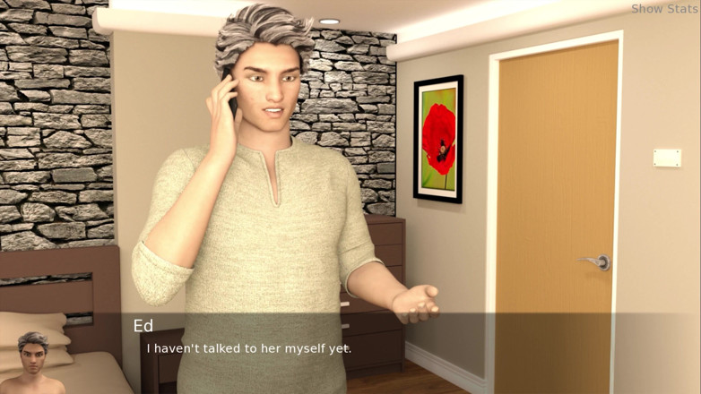 Porny Games: Проект гаряча дружина - збуджена красуня приймає душ із сліпим чоловіком (65)