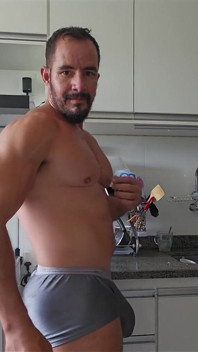 Giant Cock in Underwear