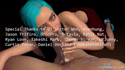The Scenes: Xporn3d S2e9 Eva Deepthroat prsatá dívka kouření a honění POV