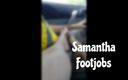 Samantha and Gob: Подборка дрочки ногами