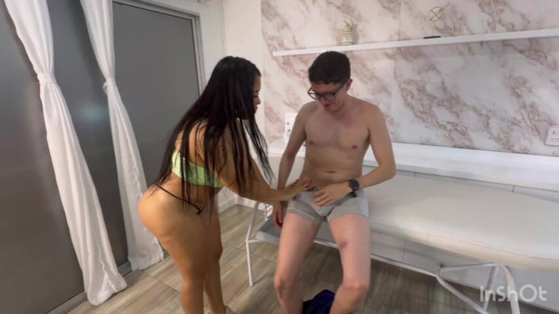 Lalucero: Massagista Falsa Fode Latina Bunda Grande Fodida, Goza Em Sua...