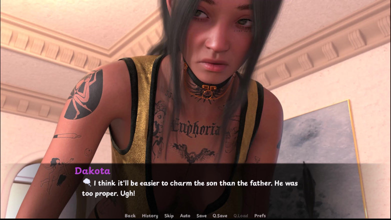 Kitty Gamer: BDSM Akademi 1 Akan Johny Dapat Mengambil alih daripada bapa tirinya