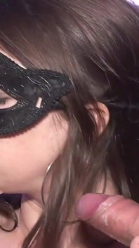 Blowbang with mask 2