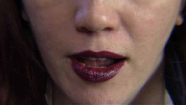 Evangelines Fetish: Evangelines Is a Lipstick Nurse (mouth Fetish)