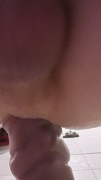 Taking a Massive Fantasy Dildo in the Ass - Anal Endurance Test!