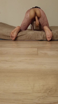 Babe on a Dildo
