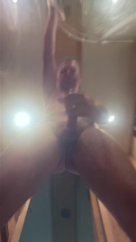 POV Straight Stud Fresh From Shower Towers Over You, Cums Hard on Your Face