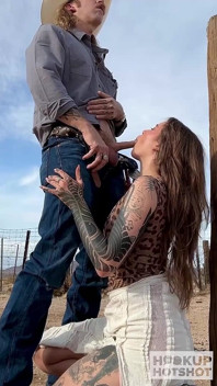 Prachtige slet Eden Ivy ontmoet Bryan Gozzling!