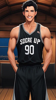 Lustmen Basketball Player Solo Slideshow Anime First-class Cabin Cock Stroking Ai