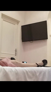 MILF in Stockings and Heels, Tied up and Fucked